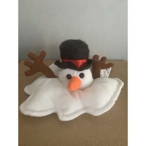 Meanies Slushy The Snowman Bean Bag Plush Toy from The Idea Factory 6"